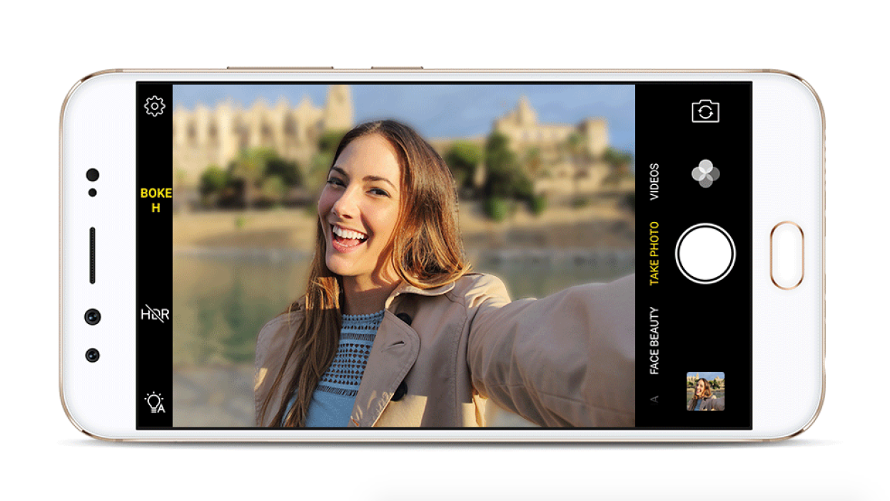 Phone With Dual Front-facing Cameras Is Perfect For Selfie, 49% OFF