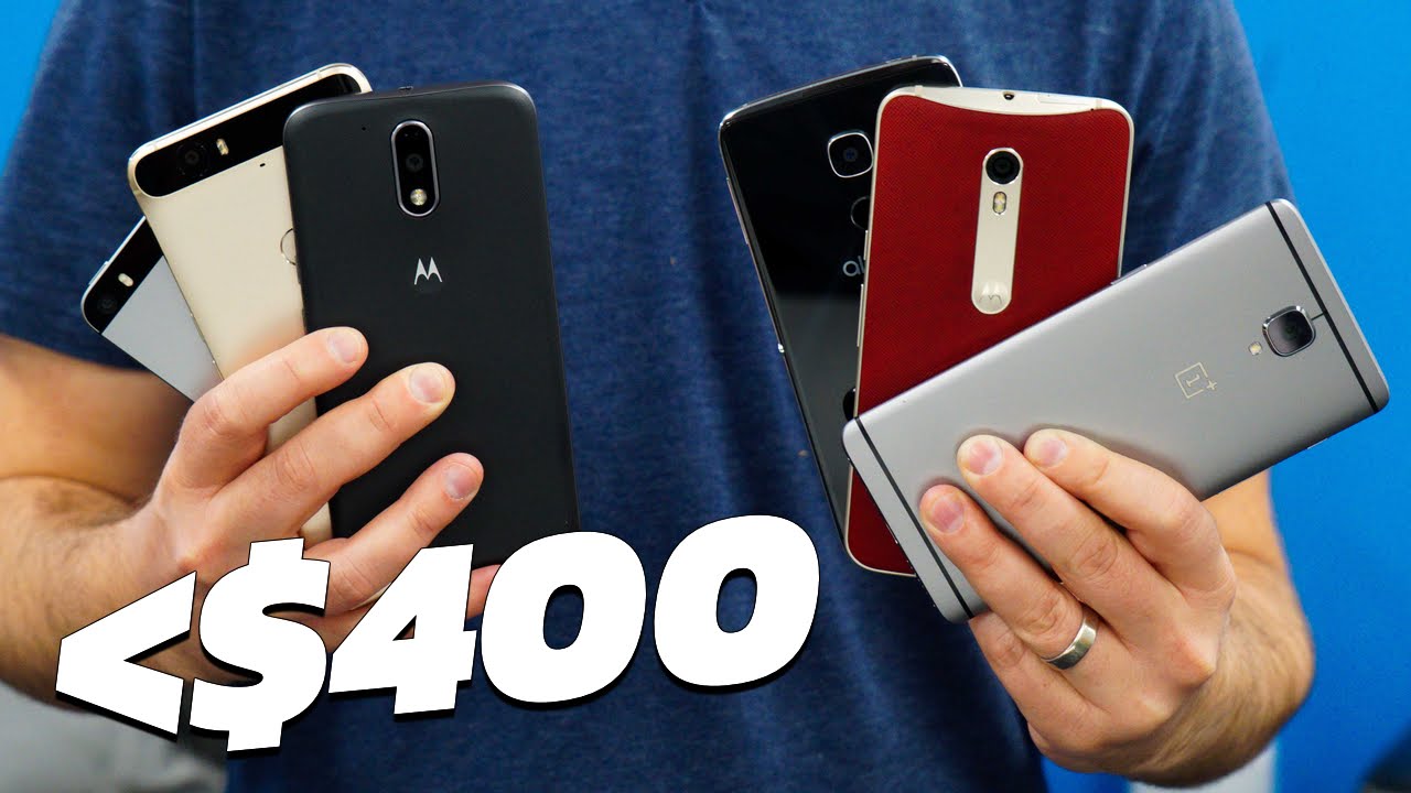 Top 10 Phones Under $400! - YouTube